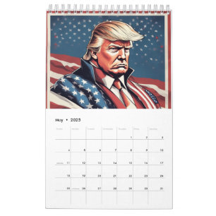 Trump Epic American Flag Calendar