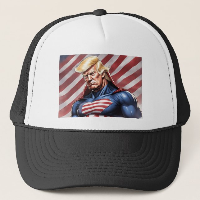 Trump Epic Superhero Cap (Front)