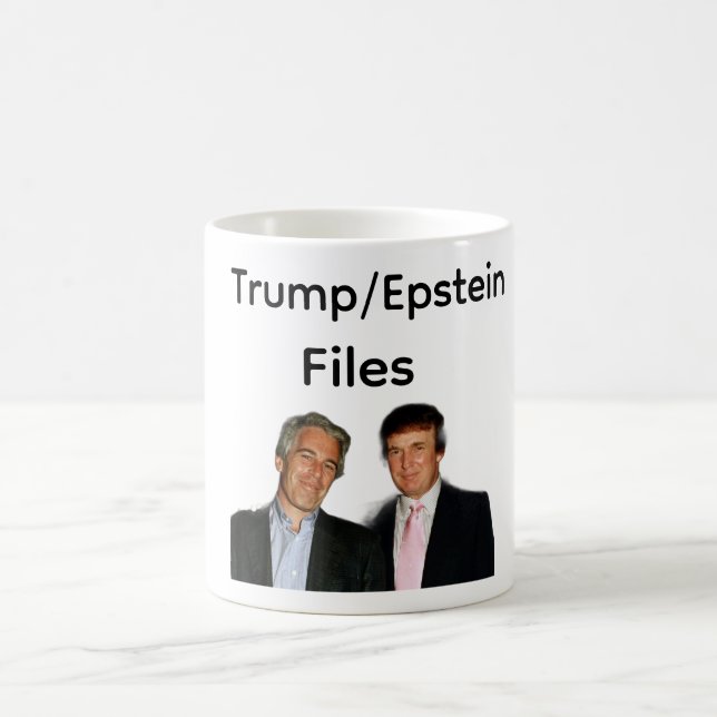 Trump/Epstein Files Coffee Mug (Center)