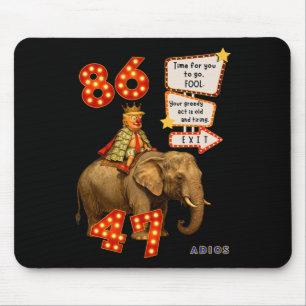 Trump Exits - Time To Go. Mouse Mat