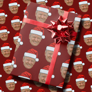 Trump Face Gift Wrap