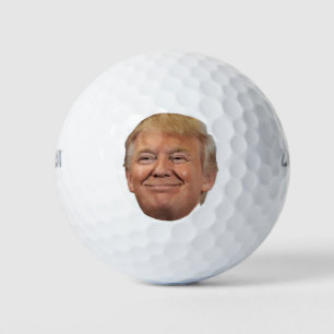 Trump face Golf Ball
