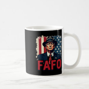 Trump Fafo F Around Find Out Us Flag Vintage _1 Coffee Mug