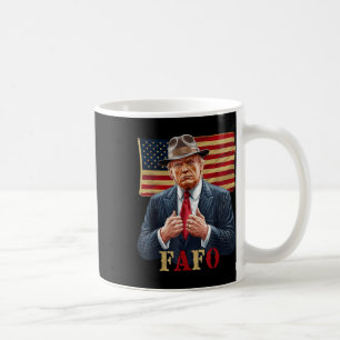Trump Fafo F Around Find Out Us Flag Vintage _2  Coffee Mug