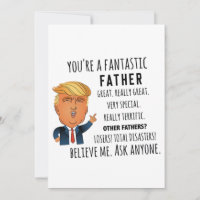 Trump Father, Funny Dad Birthday, Father's day