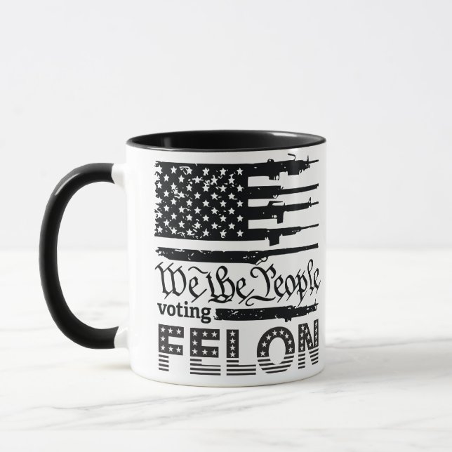 Trump Felon Mug (Left)