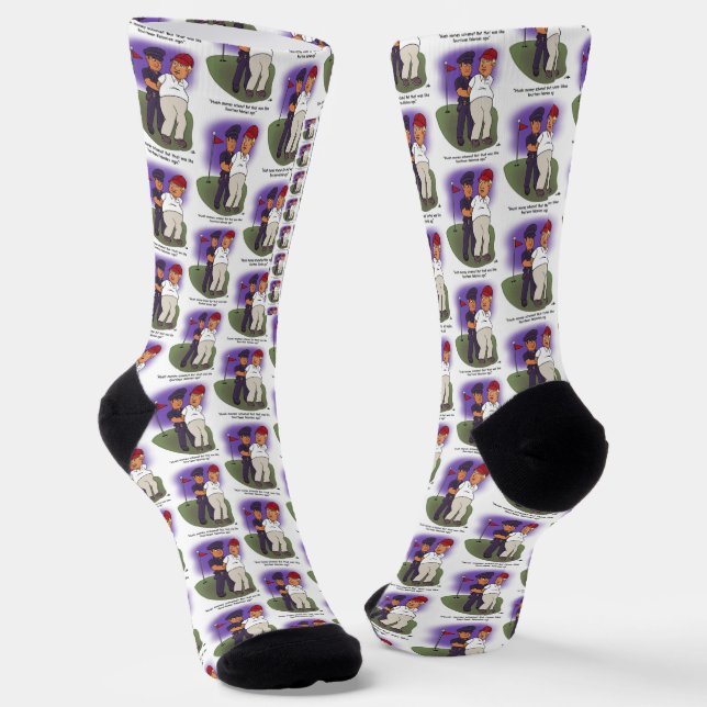 Trump Felonies Socks (Angled)