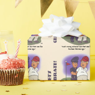 Trump Felonies Wrapping Paper