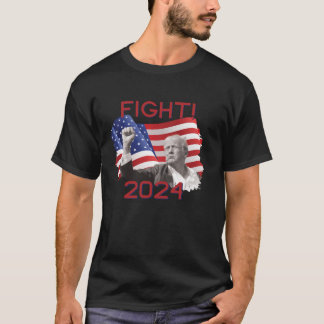 Trump Fight 2024 Campaign T Shirt T Shirt