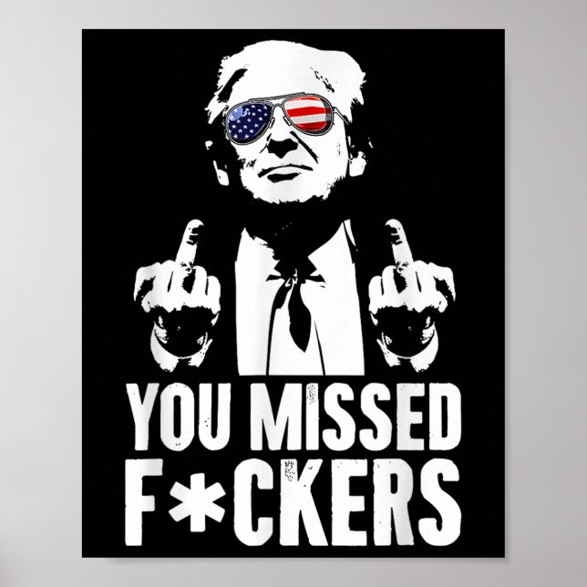 Trump Fight Fight Fight  Poster (Front)