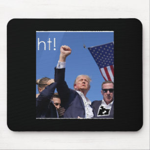 Trump Fight Pennsylvania Shooting Active Mouse Mat