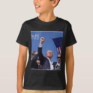 Trump Fight Pennsylvania Shooting Active  T-Shirt