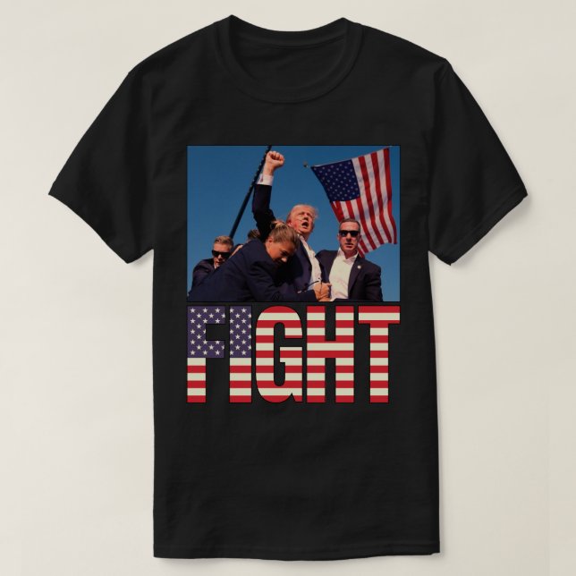 Trump Fight T-Shirt (Design Front)