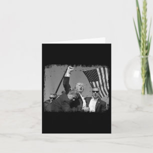 Trump Fist Pump 4  Card