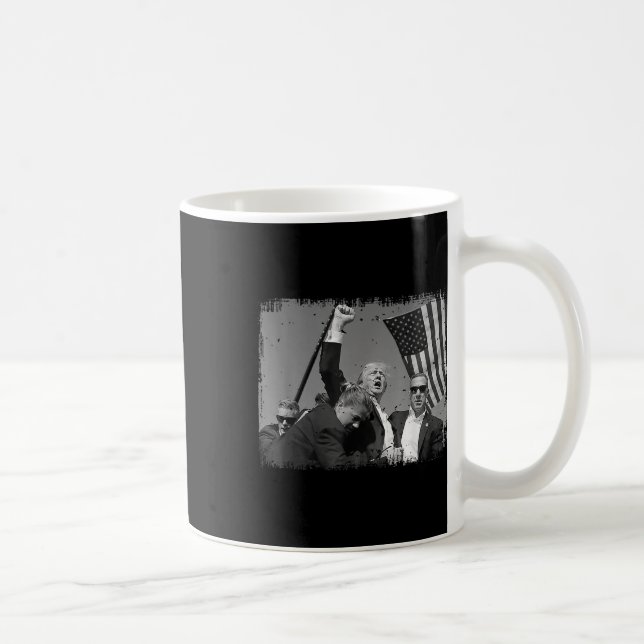 Trump Fist Pump 4  Coffee Mug (Right)