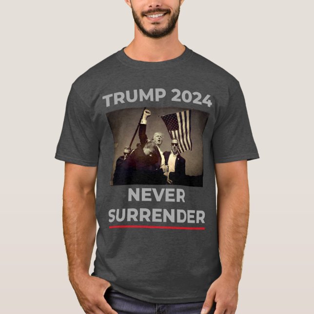 Trump For 2024. T-Shirt (Front)