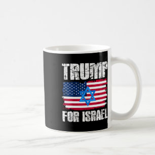 Trump For Israel Republican Jewish Jews Donald Tru Coffee Mug