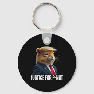 Trump For P-nut The Squirrel Justice For Peanut Tr Key Ring