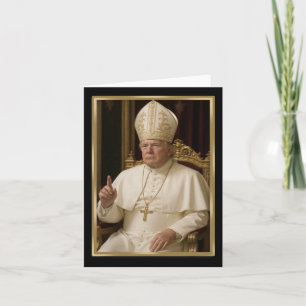 Trump For Pope T Shirt President Trump Tees 2025 1 Card