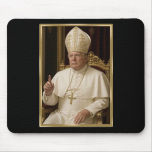 Trump For Pope T Shirt President Trump Tees 2025 1 Mouse Mat