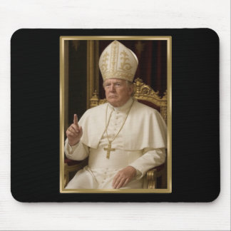 Trump For Pope T Shirt President Trump Tees 2025 1 Mouse Mat
