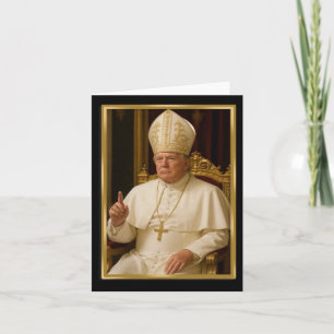 Trump For Pope T Shirt President Trump Tees 2025 2 Card