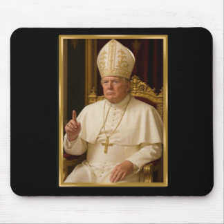 Trump For Pope T Shirt President Trump Tees 2025 2 Mouse Mat