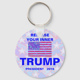 Trump For President 2016 USA Trump Supporter Key Ring