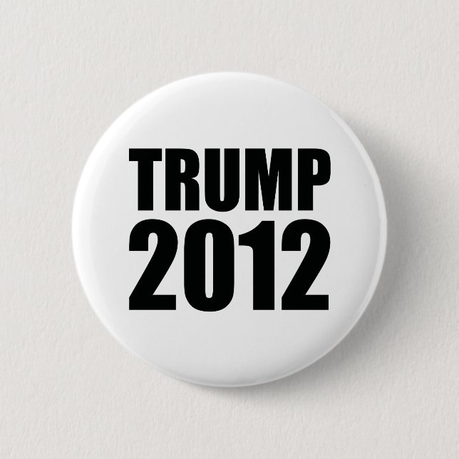 Trump for President 6 Cm Round Badge (Front)