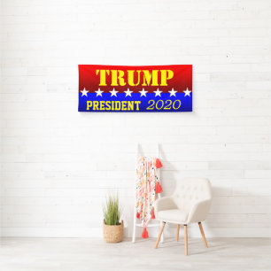 TRUMP for PRESIDENT Banner