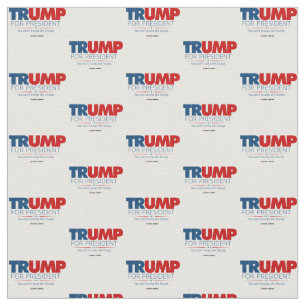 Trump for President Election 2020 Fabric