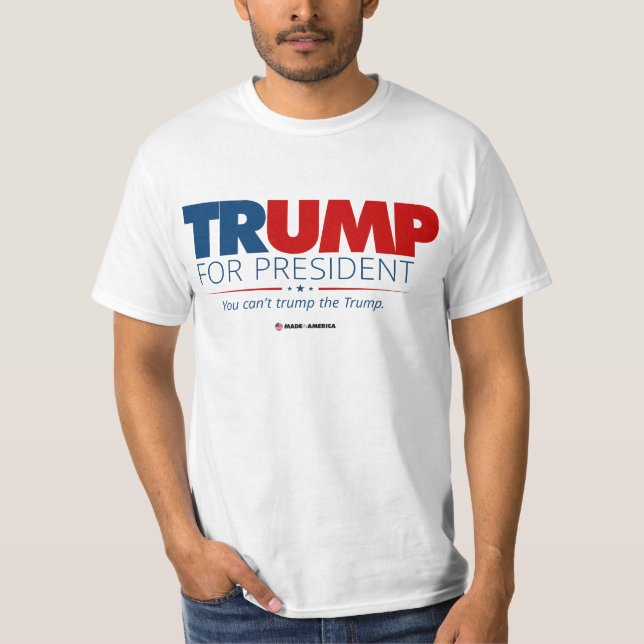Trump for President Election 2020 T-Shirt (Front)