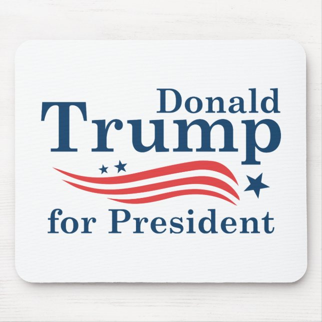 Trump For President Mouse Mat (Front)