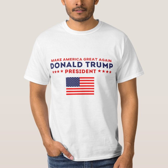 Trump for President T-Shirt (Front)