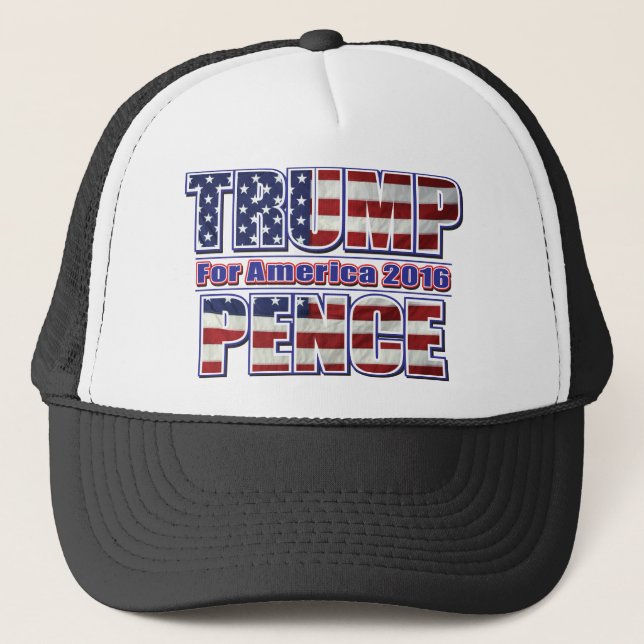 Trump for President Trucker Hat (Front)