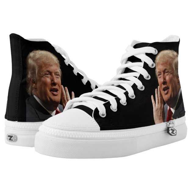 Trump For President - Zips High Top Shoes | Zazzle