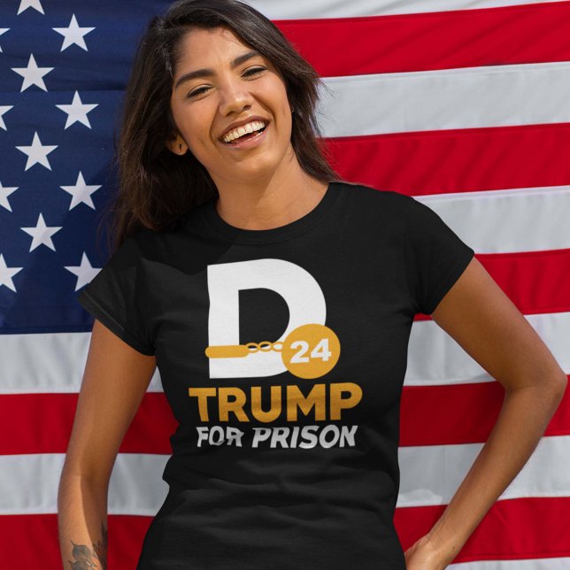 Trump For Prison 2024 T-Shirt (Creator Uploaded)