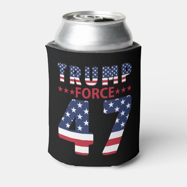 Trump Force 47 Can Cooler (Can Back)