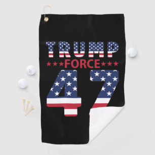 Trump Force 47 Golf Towel