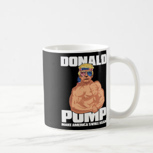 Trump Funny July 4th Donald Pump Coffee Mug