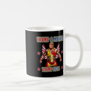 Trump Funny Wrestling Trumpamania Republican Conve Coffee Mug