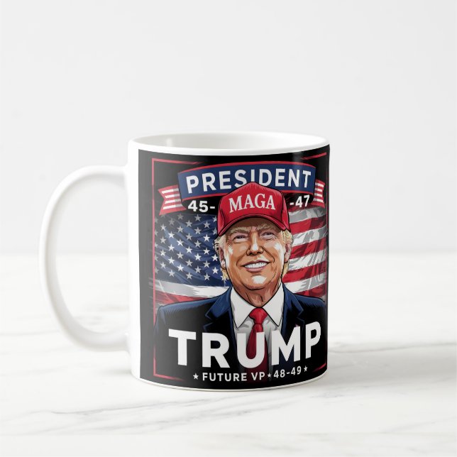 Trump Future VP 48-49 Coffee Mug (Left)