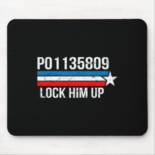 Trump Ga Booking Number Fulton County Jail Lock Hi Mouse Mat