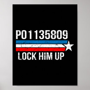 Trump Ga Booking Number Fulton County Jail Lock Hi Poster
