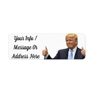 Trump Gift Address Labels