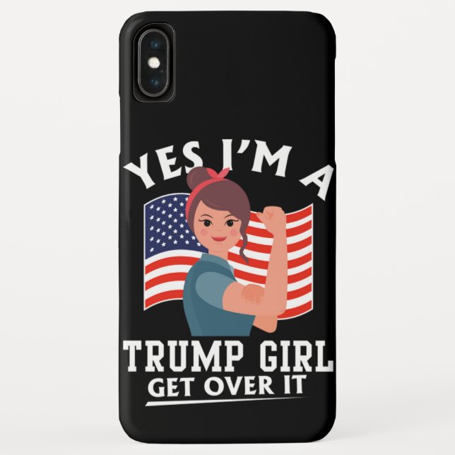 Trump Girl Case-Mate iPhone Case (Back)