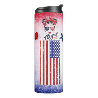 Trump Girl Thermal Tumbler