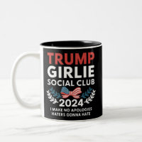 Trump Girlie Coquette Social Club Bow Election 