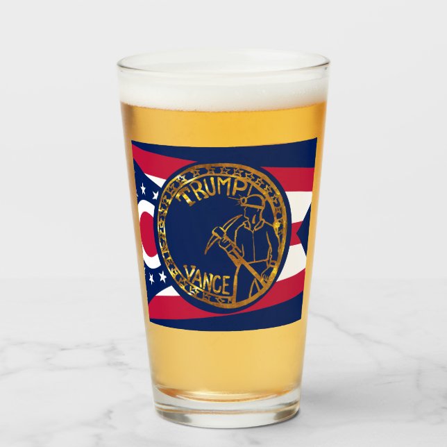 TRUMP GLASS (Front Filled)