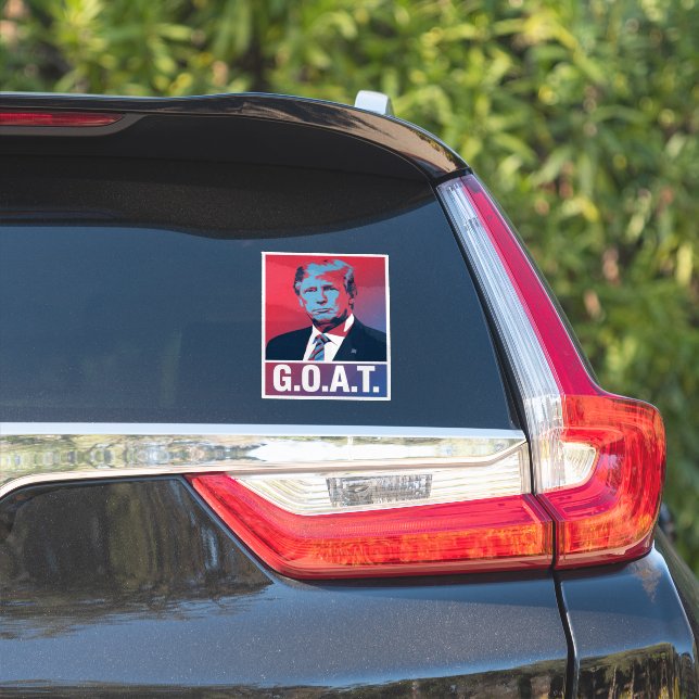 Trump GOAT Election 2024 Republican Vintage (Car Side)